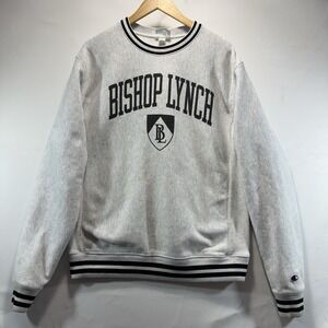 Vintage Champion Reverse Weave Warmup Bishop Lynch Crewneck Sweatshirt Size M